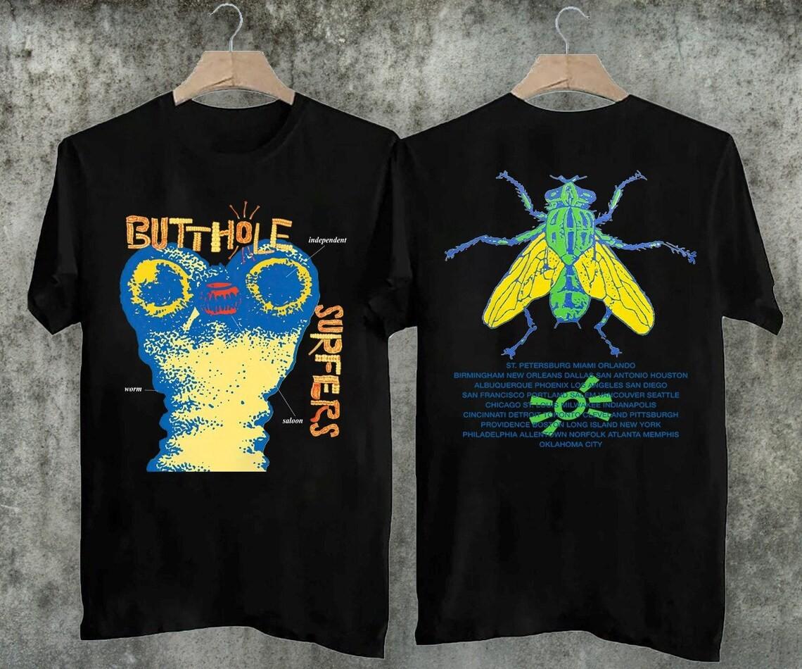 Butthole Surfers 1993 Independent Worm Saloon Collection Reprint All Size U18.1 S