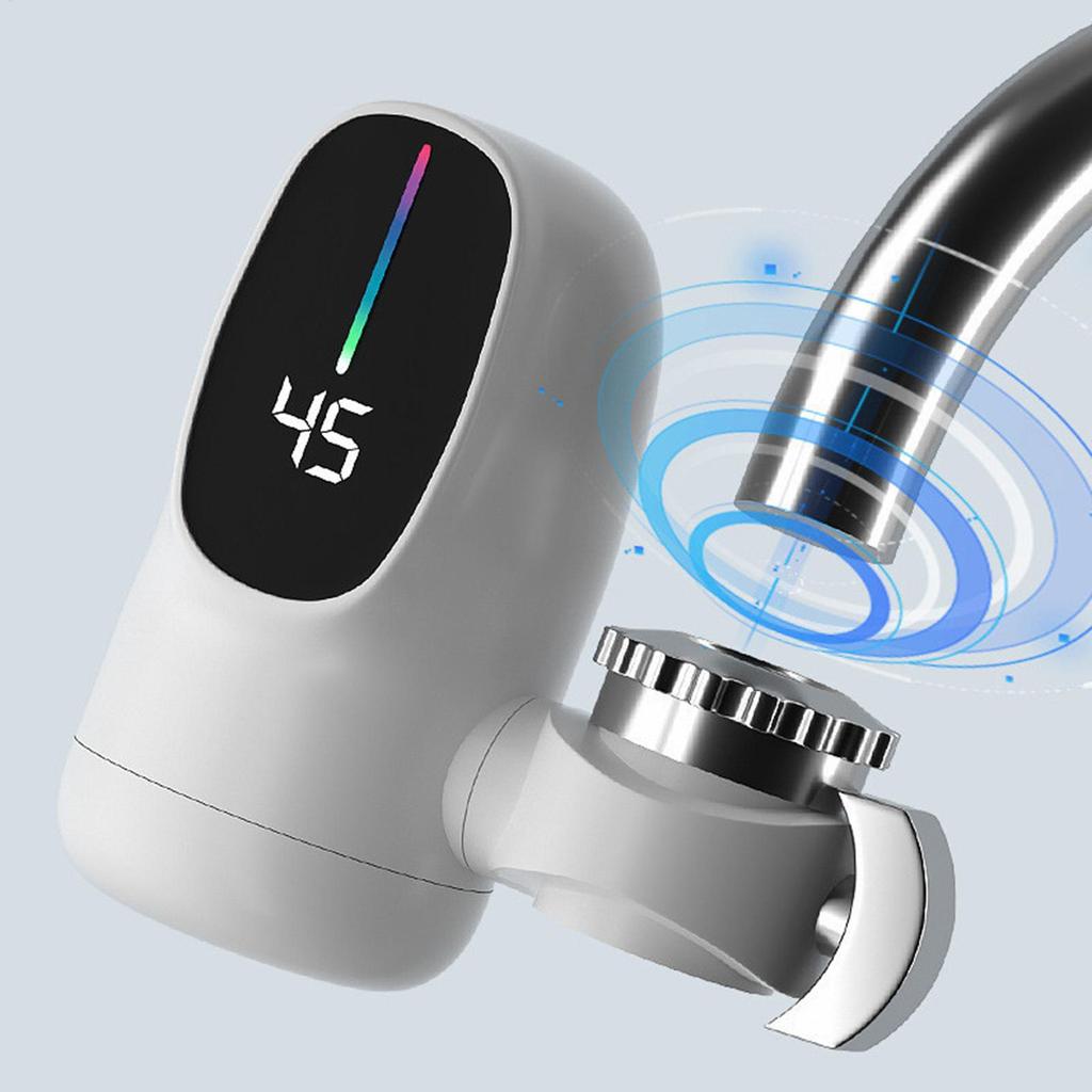Instant Electric Water Heater Faucet for Kitchen 3000W Tankless Fast Heating Tap Water Faucet with Temperature Display For EU/US