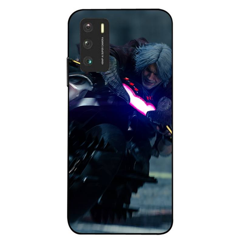 Cool Devil Game Phone Case For Xiaomi Mi 8 Lite 9 SE 10 10T Pro Mi 11 For Mi Series Black Silicone Soft Shell Cover