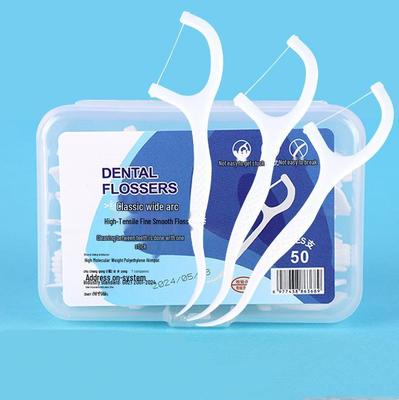 Ultra-Fine Dental Floss Picks Family Pack - Disposable Toothpicks In Portable Box