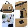 Canvas Camera Shoulder Bag For Canon R100 R10 R50 R8 R7 RP 250D 200D M200 M50 SX70 SX60 Nikon ZFC 18-55mm Lens Case Bag