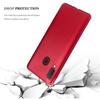 Coque de Protection - PROSHOP - pour Samsung Galaxy A20e - Rouge - Souple - Finition Mate Silicone