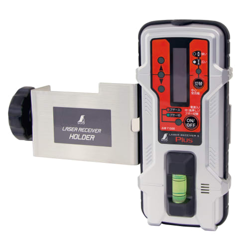 Shinwa Sokutei Laser Receiver II Plus with Holder 71500