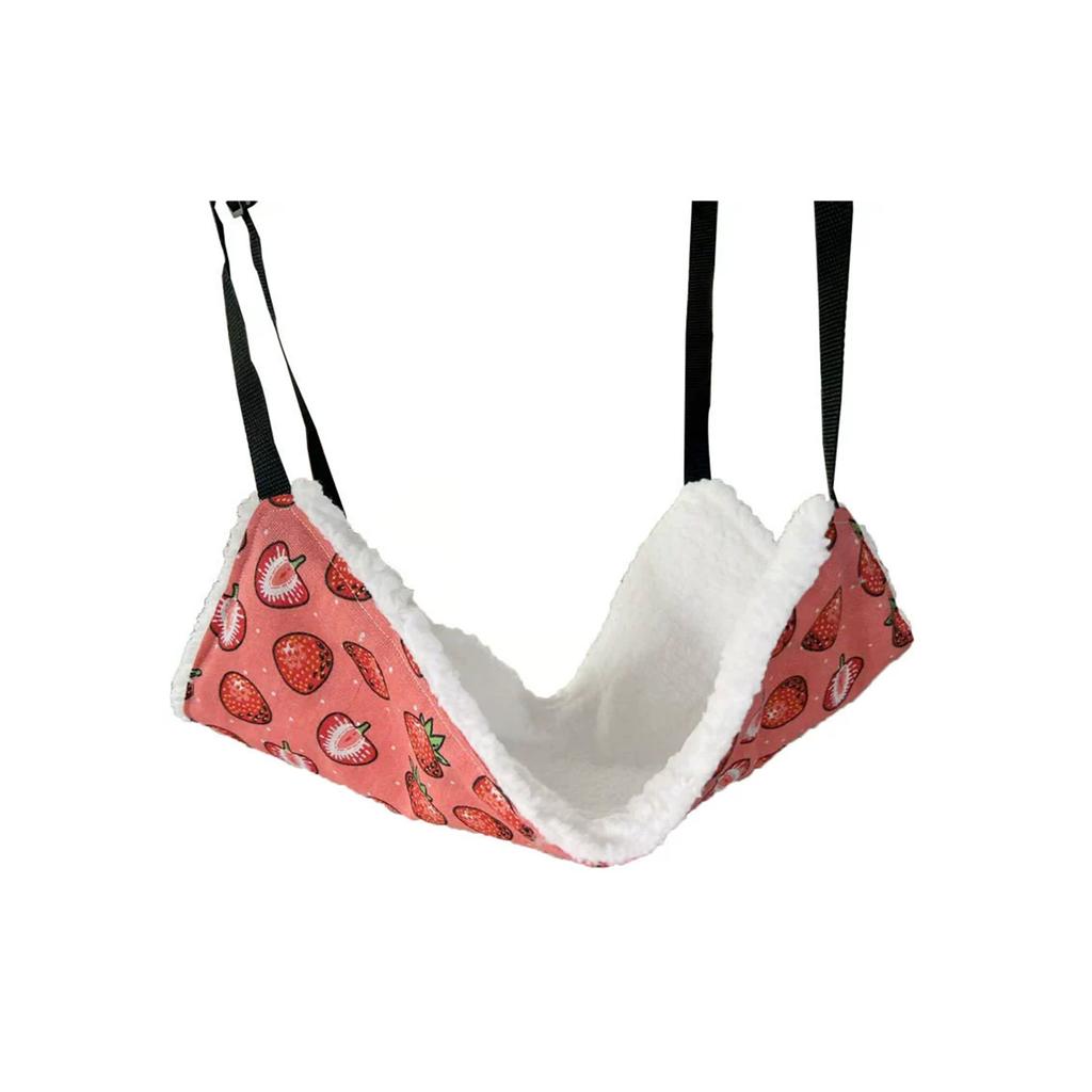 Cat Hammock for Pet Cage Durable Hanging Bed High Density Breathable Cat Rest Pad for Small Medium Cats Winter Warmer