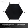 Hexagonal Velvet Foldable Dice Storage Tray