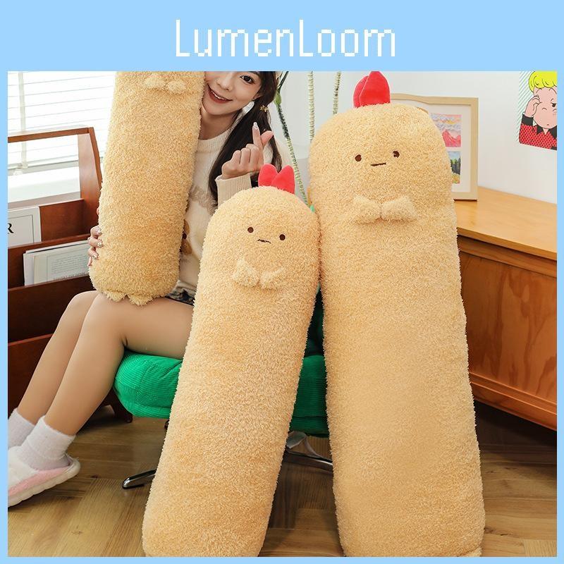 Fried Shrimp Tempura Plush Toy Cartoon Animal Doll For Bedroom Lounge Gift Child