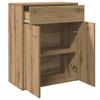 Dekorativer Beistellschrank Für Wohnzimmer, Flur-Schubladenschrank, 60x30x75 Cm