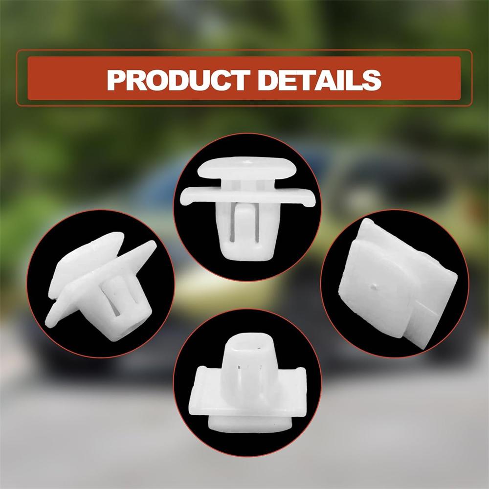 20 Pcs Outer Side Door Trim Moulding Retainer Clips 75315-S9A-004 For Honda Cr-V