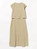 Beams Heart Keyhole Vest Dress One Size Dress & (2-Piece Set) Women's Beige,