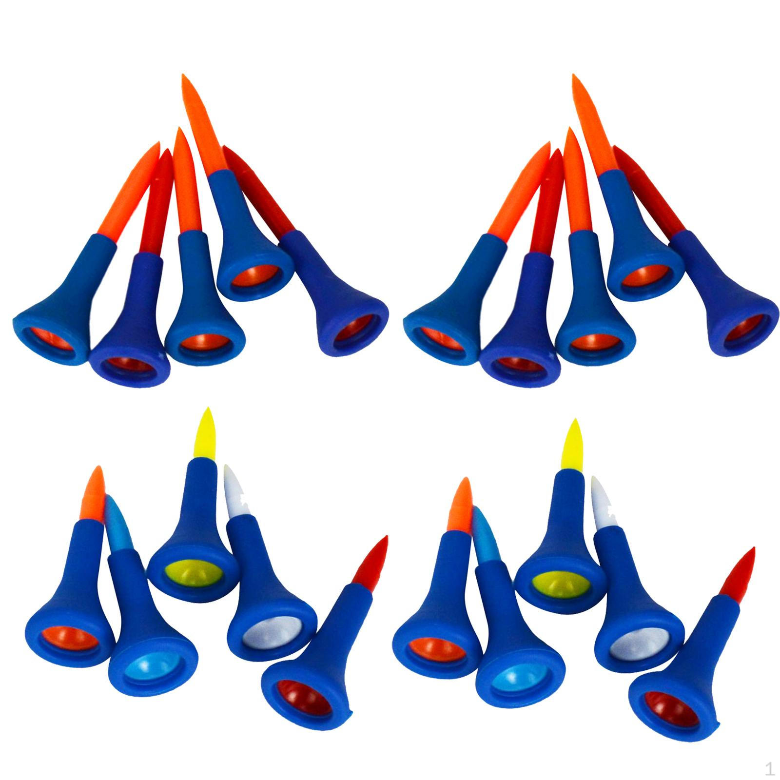 

20x Durable Soft Rubber Cushion Golf , Random Color, Short + Medium