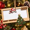 Wooden Ornament for Holiday Money 2Pcs Christmas Holder Hanging Cash, Xmas Tree Decoration, Reusable Cash Box Party Tabletop Decor Decorative Storage