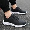Leather Men Running Shoes Waterproof Athletic Sneakers Men Wear-resistant Men Walking Sport Shoes Zapatillas Deportivos Hombre