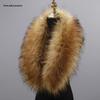 Unisex Plush Wool Trench Coat with Faux Fur Fox Collar Shawl - Green.