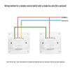 Graffiti Zigbee Smart Switch: Universal Single Live/Neutral 86-Type Button with Magnetic Holding Relay for All-Room European/British Use.