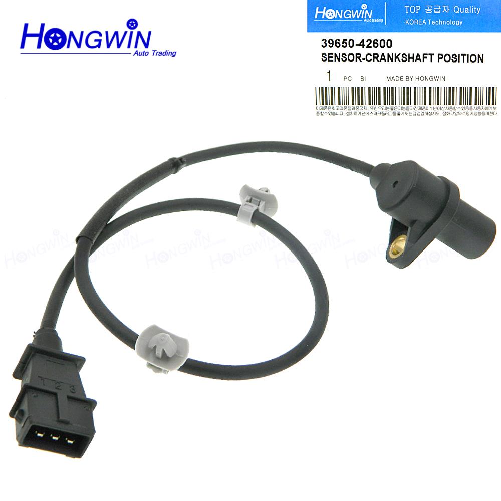 New Crankshaft Position Sensor For Hyundai H1 / For Kia K2500 PREGIO 1995-2003 39650-42600 / 39650 42600 / 3965042600