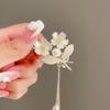 Elegant Hair Claws Pearl Flowers Hairpin Fashion Hair Clips  Hair Accessories