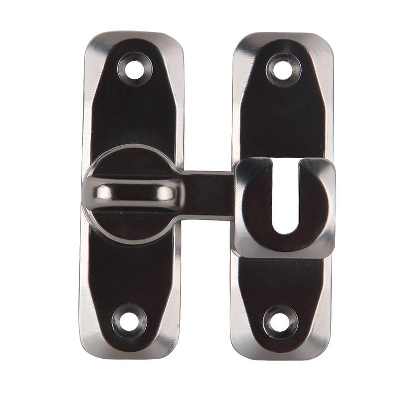 1SET Anti-theft Buckle Door Buckle Sliding Door and Window Lock Latch Door Bolt Non-punching Casement Door Lock Door Latch Door Bolt