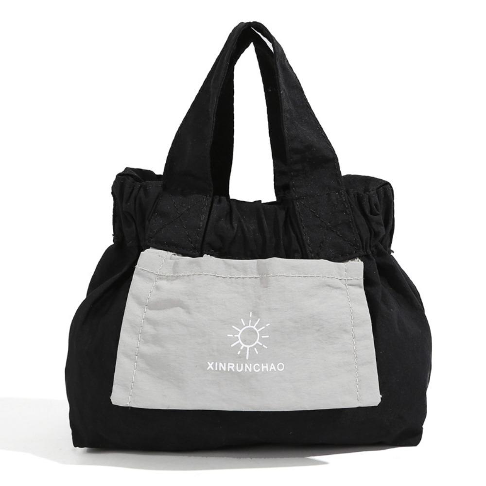 Cloth Nylon Shoulder Bag Lightweight Dumpling Bag Casual Canvas Messenger Bag  Travel