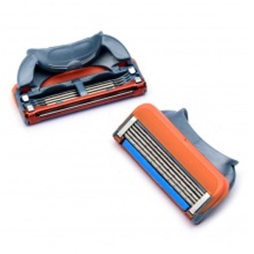 Buy 4Pcs/lot Quality 5-Layer Blades Shaving Razor Blades for Men ...