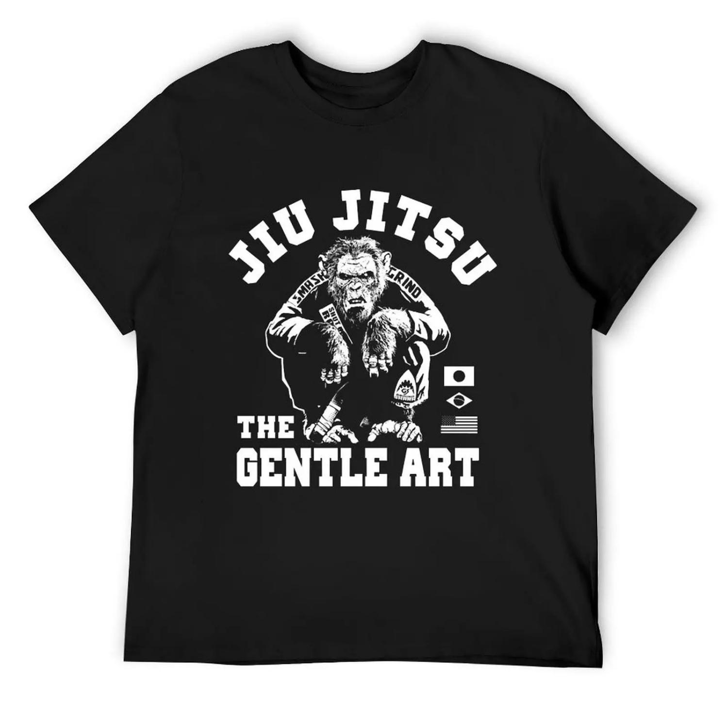 

Gentle Art Chimp T-Shirt korean fashion shirts graphic tee Funny t-shirts big and tall t shirts for men XXXXXL