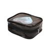 Women's Fashion Portable Sequin Love Heart Cosmetic Bag Zipper Pouch Cute Travel Toiletries Storage Bag