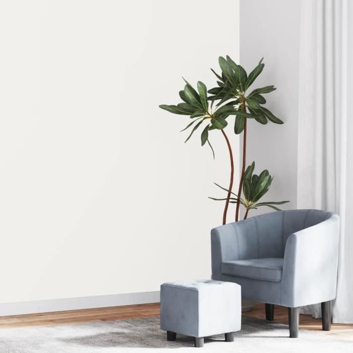 Papier peint 3D - vidaXL - 10x0,53 m - Tissu intissé - Crème - Mat