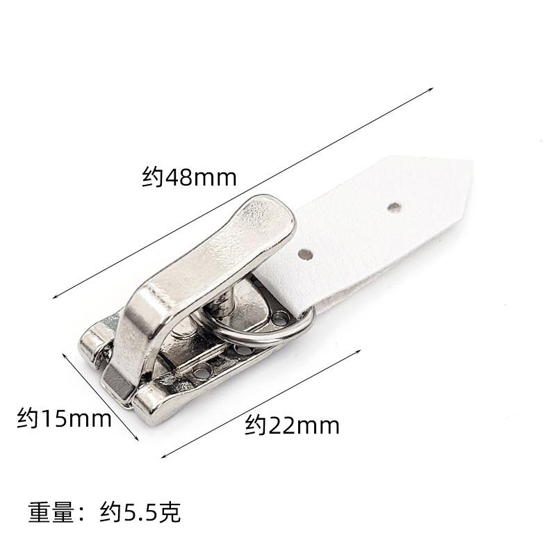 4pcs/Set High-Grade Metal Buttons Ladies Mink Fur Coat Duckbill Diamond Buttons Buckles Concealed Buckle Invisible Button