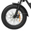 Electric Bike Pixar Super 500W Motor 30AH Max Range 100KM Top Speed 25Km/h Load 120KG 20"x4.0" Black