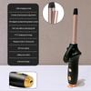 Cordless Curling Iron USB Rechargeable 4000 mAh, 3 Gears Travel Mini Straightener, Portable Flat Iron and Curler 2 In 1 Mini Hair Curler Curling Wand