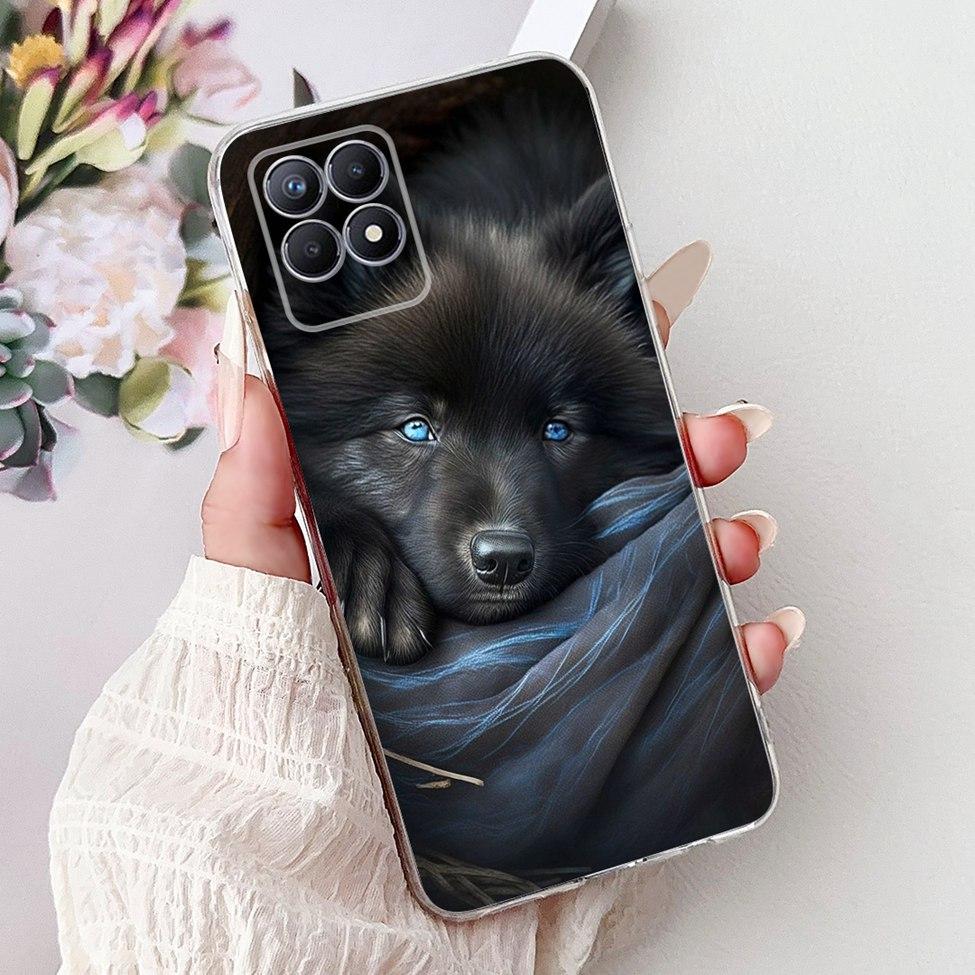Clear Cover For Realme 8i Case RMX3151 Luxury Butterfly Love Flowers Cool Painted Phone Case For Realme Narzo 50 RMX3286 Cover