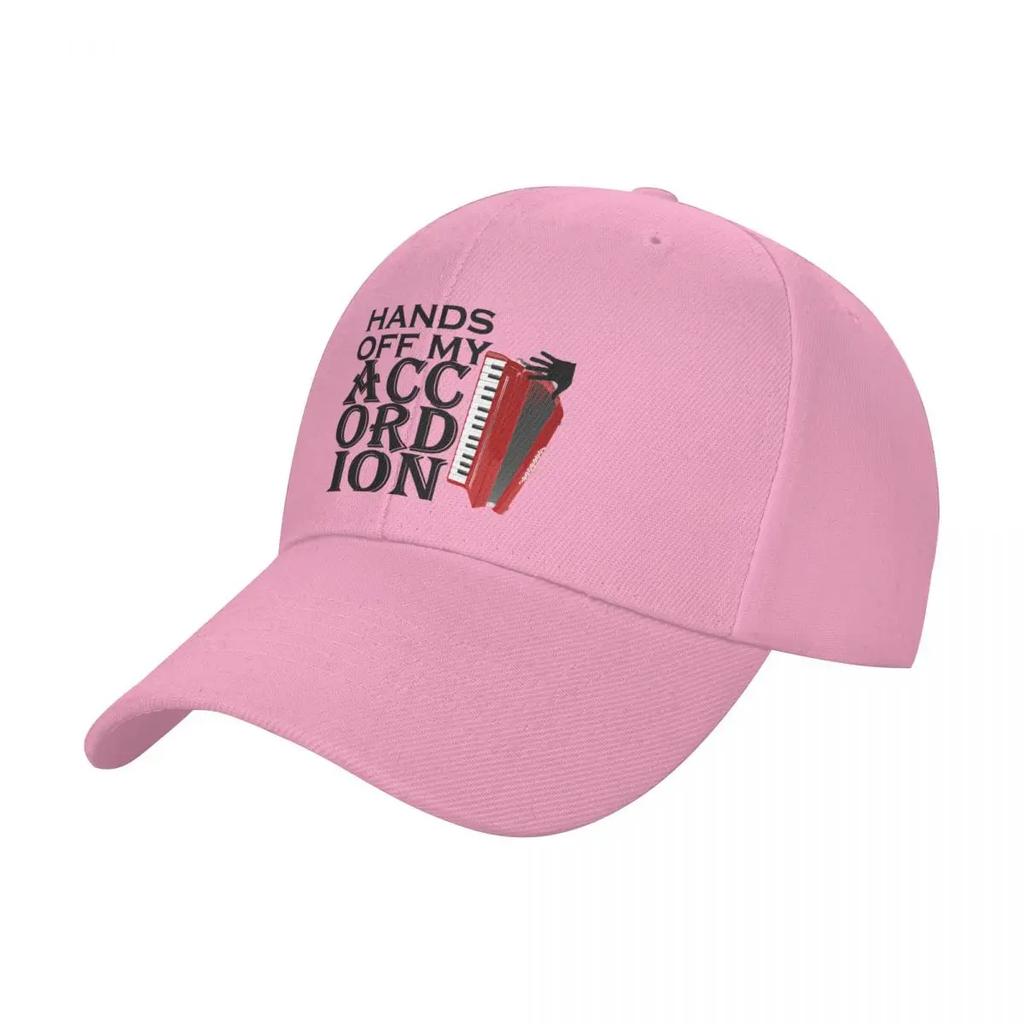 Ne touchez pas mon accordéon Casquette de baseball musicale amusante Casquette de soleil Chapeau Homme Pour le soleil Chapeaux amusants chapeau de soleil Dames Hommes