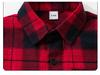 Boys' Spring & Autumn Plaid Long-Sleeve Shirt - Korean Style, Comfortable, Pure Cotton for Older Kids