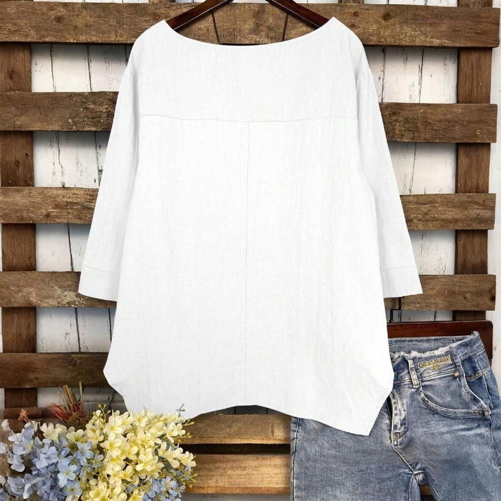 Women's Irregular Loose Fashion T-shirt Summer Top