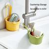 Hanging Kitchen Sink Drain Basket for Food Residue & Fruit Washing