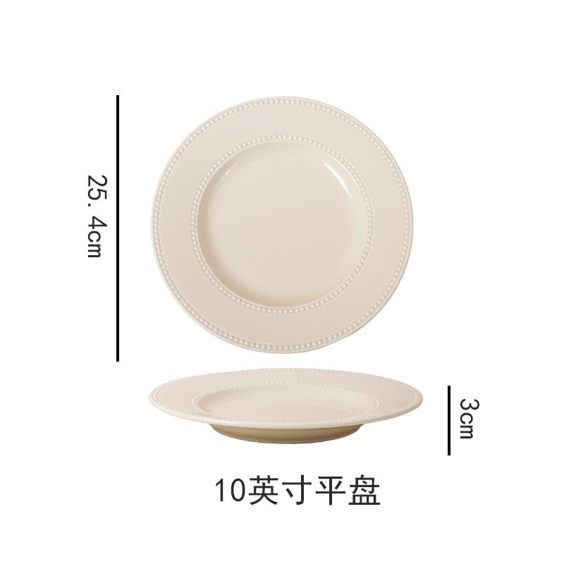 Underglaze Colorful Red Dishes, Tableware, Noodle Bowls, Household New Tableware, Plates, Dinner Plates, Wedding Gifts