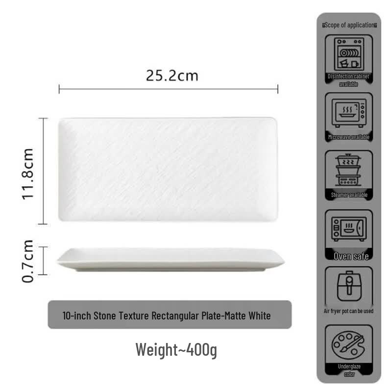 Sheng Bilai Rectangular Dinner Plate