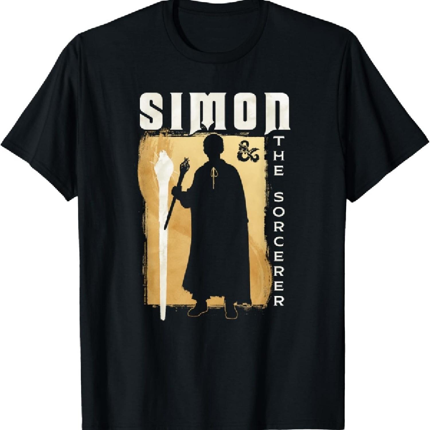 

Dungeons & Dragons Honor Among Thieves Simon The Sorcerer T-Shirt XXXXXL чёрный