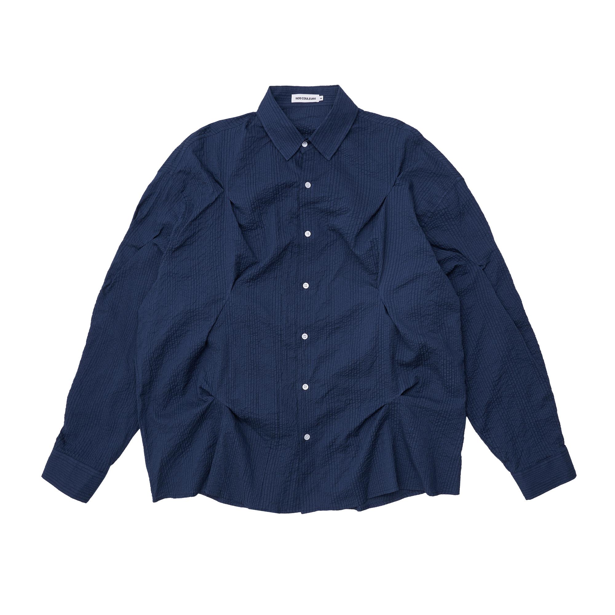 Nocoolers Рубашки с фактурой  жатка  Bite Синие Navy/1