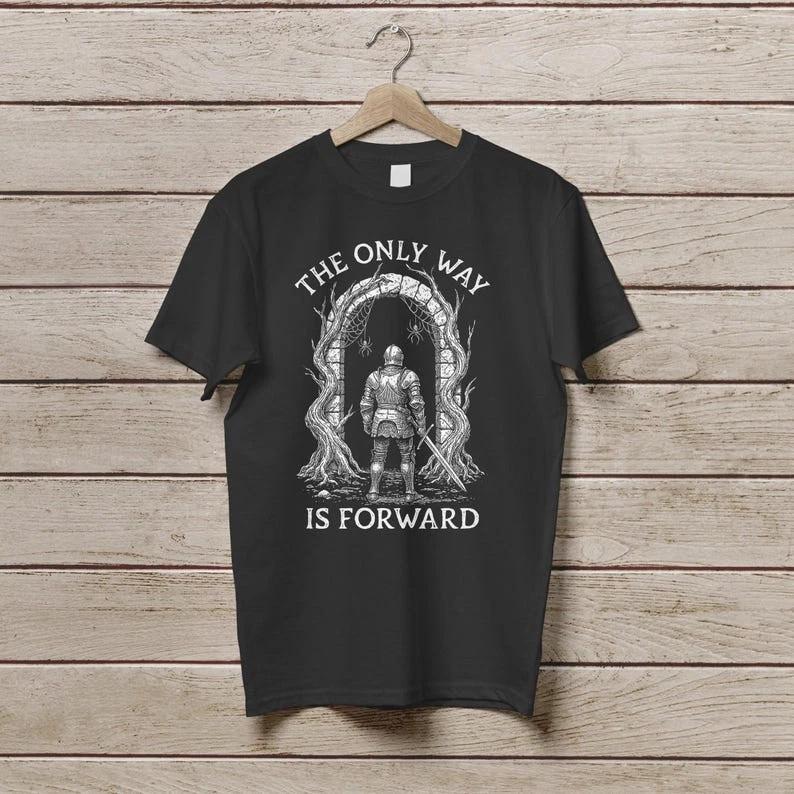 Vintage Medieval Knight Shirt, Retro Motivational T-Shirt XXXXL
