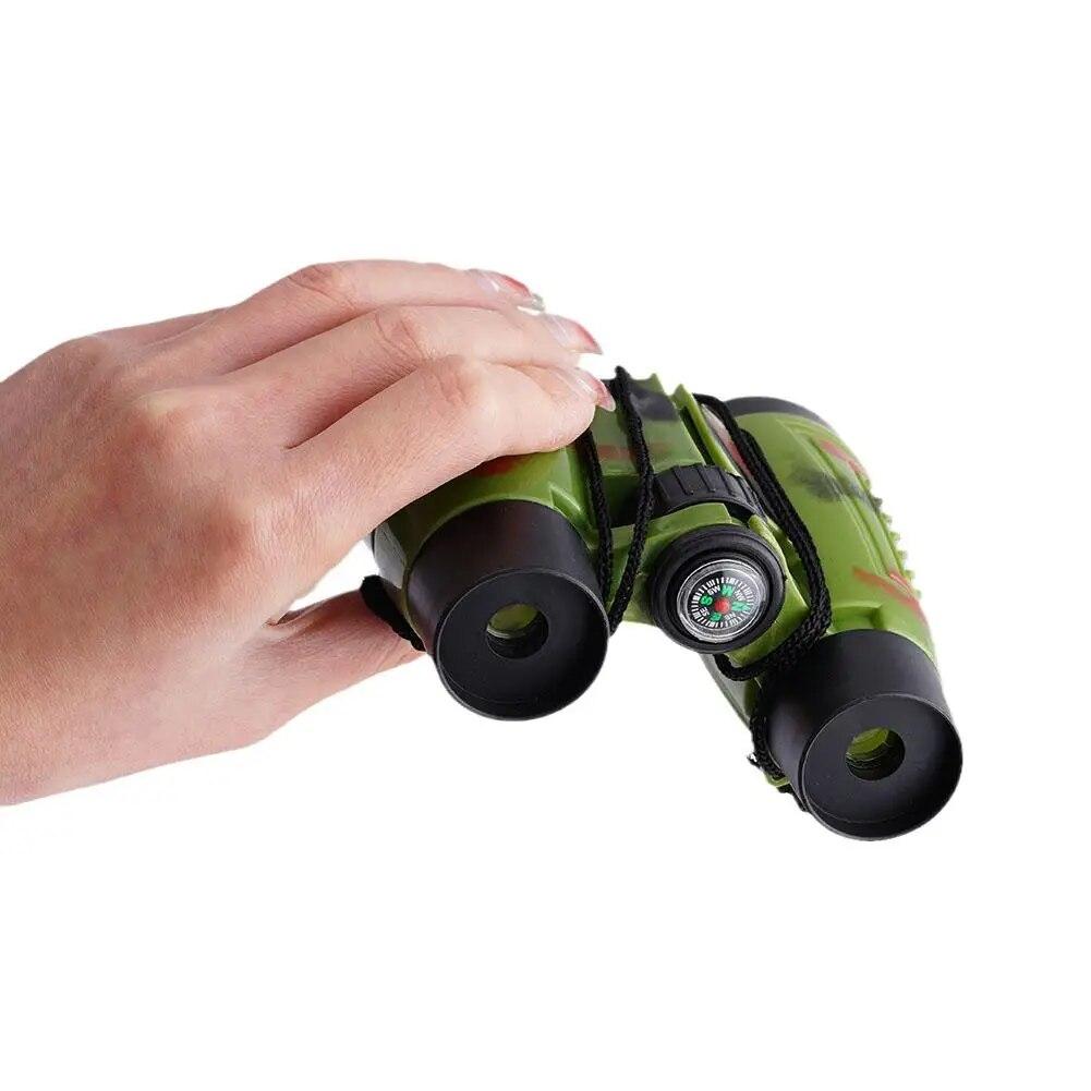 Binoclu 6x30 pentru copii Telescop în aer liber Simulare Pliabil Vânătoare în aer liber Camping Câmp de supraviețuire Joc Telescop Jucării