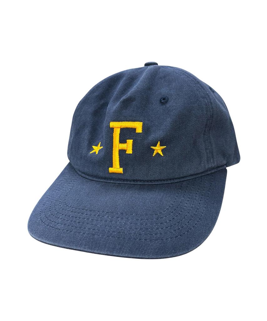 Paeseul F Star 5Panel Washed Cap Navy
