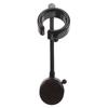 Vertical Hair Dryer Holder Suction Cup No Drilling Easy Install for Bathroom Wall Countertop Organizer Black Hair Dryer Holder