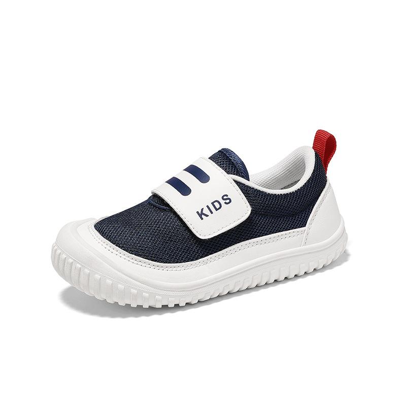 2025 Children's Casual Shoes Baby Sports Shoes Spring and Autumn New Breathable Toddler Shoes Solid Color Simple and Versatile