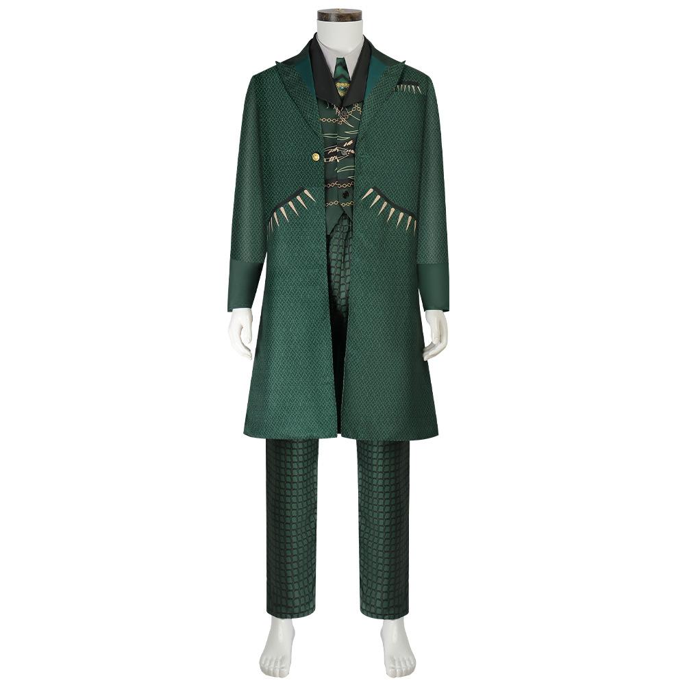 Wicked Oz Witch Cosplay Costume Green Suit Movie Wizard of Oz Halloween Stage Performance Outfit