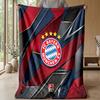 Bayern Munich Theme Blanket Soft Flannel Blanket Plush Throw Blanket Cozy Sofa Bed Blanket for Home Decor