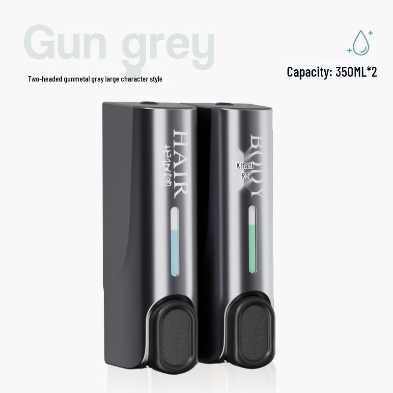 OLOEY Wall-Mounted Double Soap Dispenser