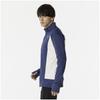 Running Wear Warma Light Half Fleece Reflective Estate Blue [Mizuno] Shirt, Zip, Aurora, Warm, Lining, Stretch, Print, J2MCA505, Men's,
