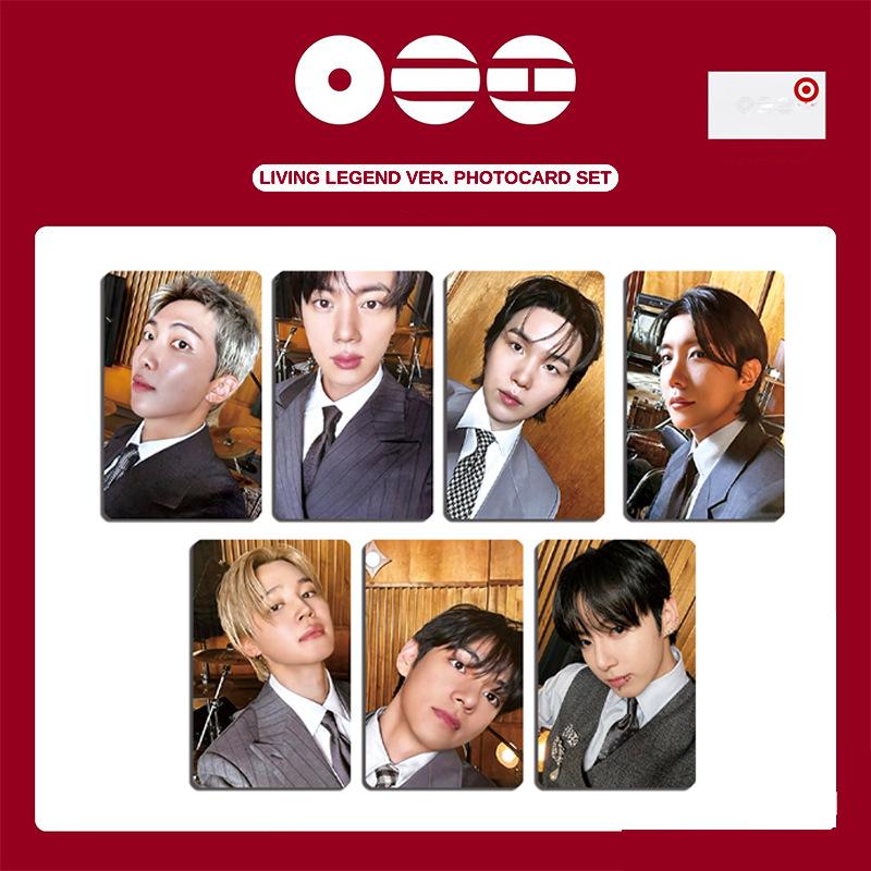 7pcs BTS Suit Style Photocard Set, Bangtan Boys Premium Lomo Cards, Kpop ARMY Fans Collectible Photo Cards
