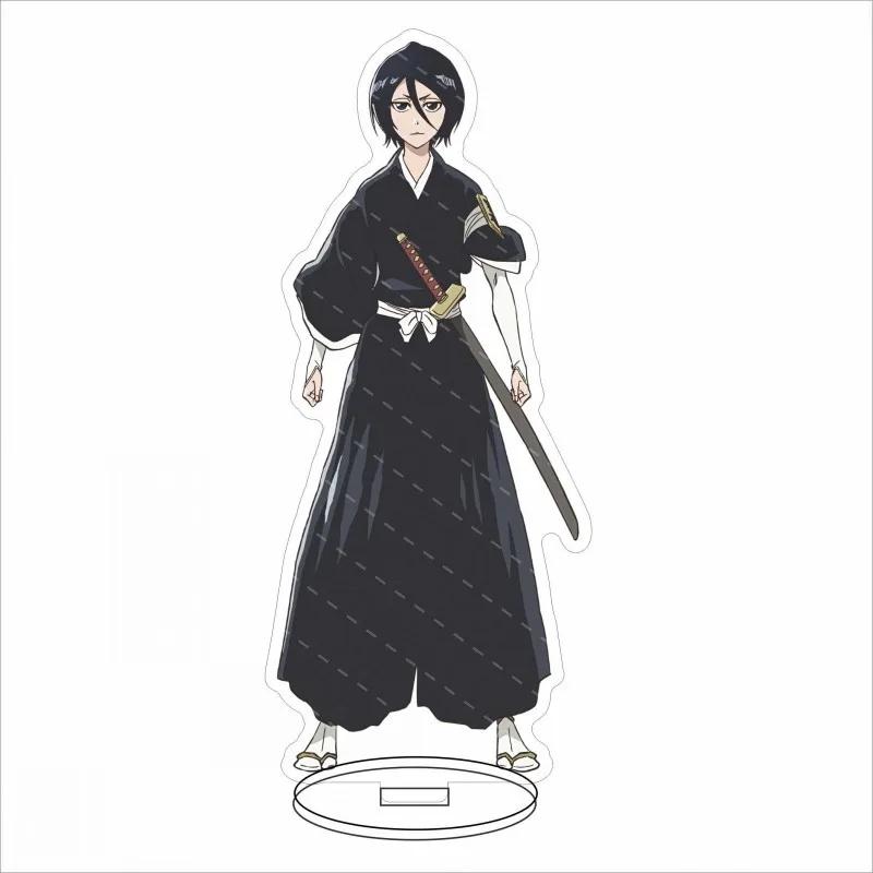 JP Anime Bleach Thousand-Year Blood War Arc Kurosaki Ichigo Ishida Uryuu Acrylic Figure Standing Model Tetsuya Fans Gift