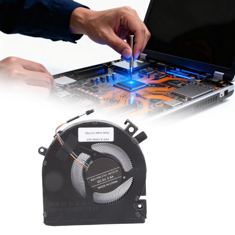 Metal CPU Cooling Fan For 15 FA FB 15T-FA 15-FA100 Laptops Easy Installation Quiet and Efficient Heatsink